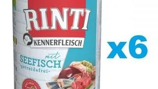 RINTI Kennerfleisch Sea Fish peste marin 6x400 g hrana caini