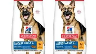 HILL'S Science Plan Canine Mature Adult 6+ Large breed Chicken pentru caini de rasa mare mai in varsta 36 kg (2x18 kg)
