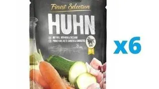 BELCANDO Finest Selection hrana umeda pentru caini, cu pui si orez, morcov si dovlecei 6x300 g