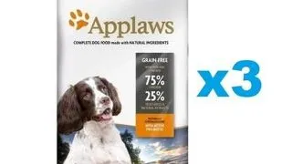 APPLAWS Adult Dog Small Medium Chicken 6 kg (3x2 kg) Mancare uscata caini talie mica si medie, cu pui