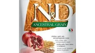 FARMINA N&D Ancestral Grain Adult Medium/Maxi Sac hrana uscata caini talie medie sau mare, cu pui si rodie 12 kg