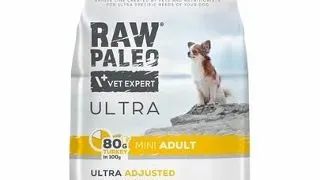 RAW PALEO Ultra Turkey Mini Adult 750g pentru caini adulti de rasa mica, curcan