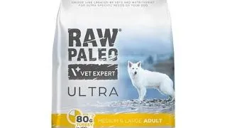 RAW PALEO Ultra Turkey Medium&amp;Large Adult 2kg pentru caini adulti rase medii si mari, din curcan