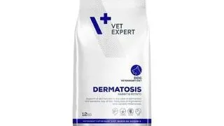 VET EXPERT Veterinary Diet Dog Dermatosis Rabbit&Potato 12 kg hrana uscata uz veterinar pentru caini