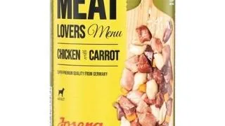 JOSERA Meatlovers Menu hrana umeda caini, pui si morcov 400 g