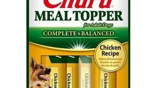 INABA Dog Meal Topper Chicken 4x14 g crema pui supliment hrana pentru caini