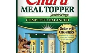 INABA Dog Meal Topper Chicken Cheese 4x14 g supliment cremos pui si branza pentru caini