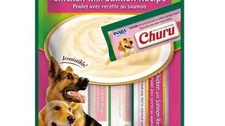 INABA Churu Chicken with salmon 4x14g tub crema caini cu pui si somon