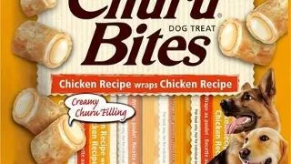 INABA Churu Bite Chicken 8x12g invelisuri de pui pentru caini