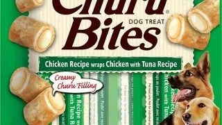 INABA Churu Bite Chicken 8x12g pui si ton wrap pentru caini