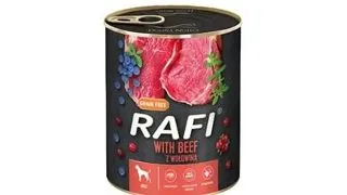 RAFI Beef cu vita 12 x 800 g mancare umeda pentru caini