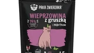 PAKA ZWIERZAKA Seventh Heaven hrana pentru caini, porc si para S 1,5 kg