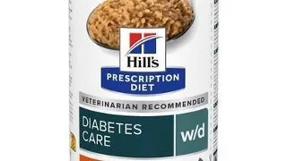 HILL'S Prescription Diet Canine w/d Diabetes Care Hrana umeda caini diabetici, cu pui 370 g