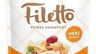 RINTI Filetto in Jelly Chicken&amp;Poultry hearts plic in aspic pentru caini, pui si inima de pasare 100 g