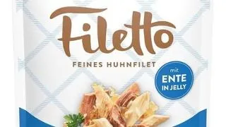RINTI Filetto in Jelly Chicken&amp;Duck plic hrana in aspic pentru caini 100 g pui si rata