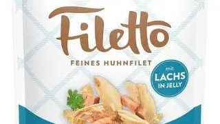 RINTI Filetto in Jelly Chicken&amp;Salmon somon si pui in jeleu pentru caini 100 g