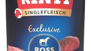 RINTI Singlefleisch Exclusive Horse Pure carne de cal monoproteina hrana caine 800 g