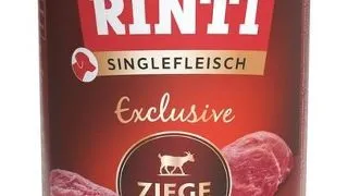 RINTI Singlefleisch Exclusive Goat Pure hrana monoproteina pentru caini 400 g capra