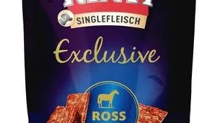 RINTI Singlefleisch Exclusive Snack Horse snack pentru caini din cal 50 g