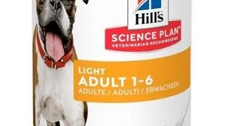 HILL'S Science Plan Canine Adult Light Chicken 370 g Conserva hrana pentru caini adulti supraponderali