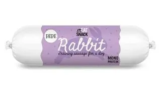 PAKA ZWIERZAKA PEPE Meat Snack carnat pentru caini, cu iepure 200g