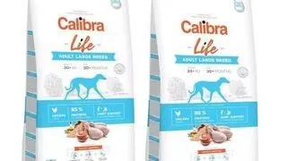 CALIBRA Dog Life Adult Large Breed Chicken hrana uscata superpremium pentru caini adulti de talie mare, cu pui 24 kg (2 x 12 kg)