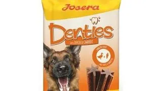 JOSERA Denties with Duck&Carrot 180g Batoane dentare caini cu rata si morcov
