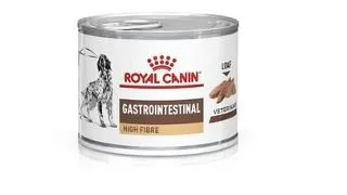 ROYAL CANIN Veterinary Gastrointestinal High Fibre 12 x 200 g pateu pentru caini cu tulburari digestive