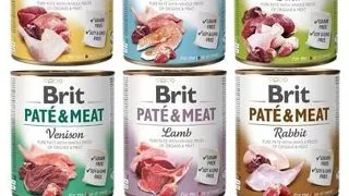 BRIT Pate&Meat Mix arome 24x800 g pate pentru caini