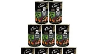 CESAR Hrana umeda pentru caini adulti, cu pui, igname si afine 12x400g