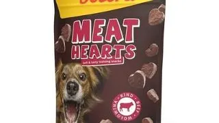 JOSERA Meat Hearts Beef recompense dresaj cu vita 70g