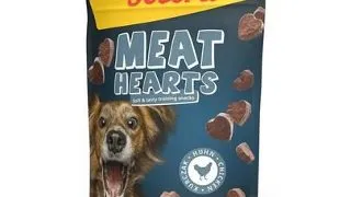 JOSERA Meat Hearts Chicken recompense cu pui pentru caini 70g