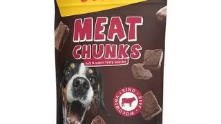 JOSERA Meat Chunks Beef snack pentru caini din vita uscata 70g