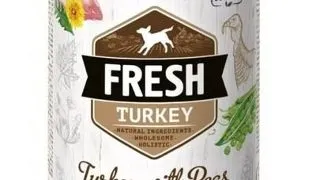 BRIT FRESH Turkey & Peas 400g conserva pentru caini, din curcan si mazare