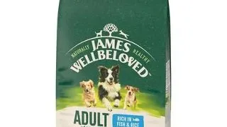 JAMES WELLBELOVED Adult 12 kg hrana cu peste si orez pentru caini adulti 1-7 ani