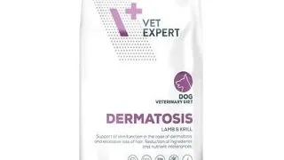 VET EXPERT Veterinary Diet Dog Dermatosis Lamb and Krill 12 kg dieta veterinara pentru caini