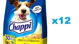 CHAPPI 12x500 g - hrana uscata pentru caini cu pasare si legume
