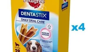 PEDIGREE DentaStix batoane dentare pentru caini talie medie16x180g