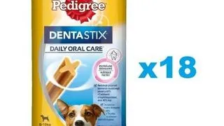 PEDIGREE DentaStix Recompense caine, talie mica, batoane dentare 18x45g