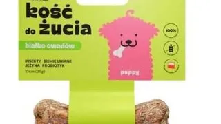 AZANKI Os de ros pentru catelusi Puppy 10cm cu insecte