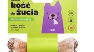 AZANKI Os pentru caini cu insecte si cocos S/M 12cm