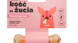 AZANKI Os pentru caini talie mica, din piele de cal Mini 10cm