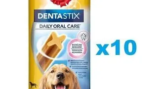 PEDIGREE DentaStix Pachet batoane dentare caine talie mare 10x270g