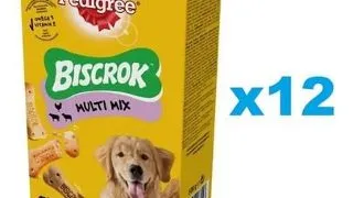 PEDIGREE Multi Mix Biscrok Set biscuiti pentru caini 12x500 g