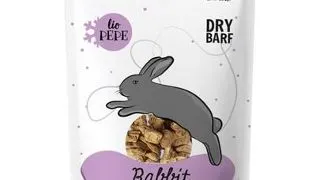 PAKA ZWIERZAKA PEPE Freeze-dried ficat de iepure pentru caini si pisici XL 180g liofilizat
