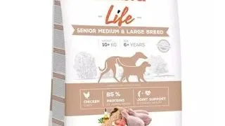 CALIBRA Dog Life Senior Medium&amp;Large Chicken hrana uscata pentru caini seniori de talie medie si mare 12 kg