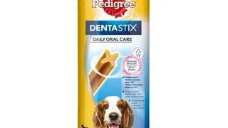 PEDIGREE Dentastix Recompensa dentara caini rasa medie 4x77 g