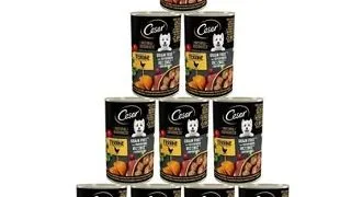Conserve CESAR 12x400g hrana caini cu miel, morcovi si spanac