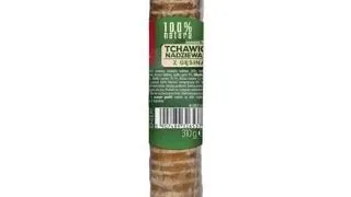MACED 100% Natura Trahee umpluta cu gasca gustare pentru caini 150 g