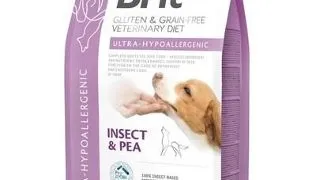 BRIT Veterinary Diets Dog Ultra-Hypoallergenic 2 kg hrana hipoalergenica pentru caini